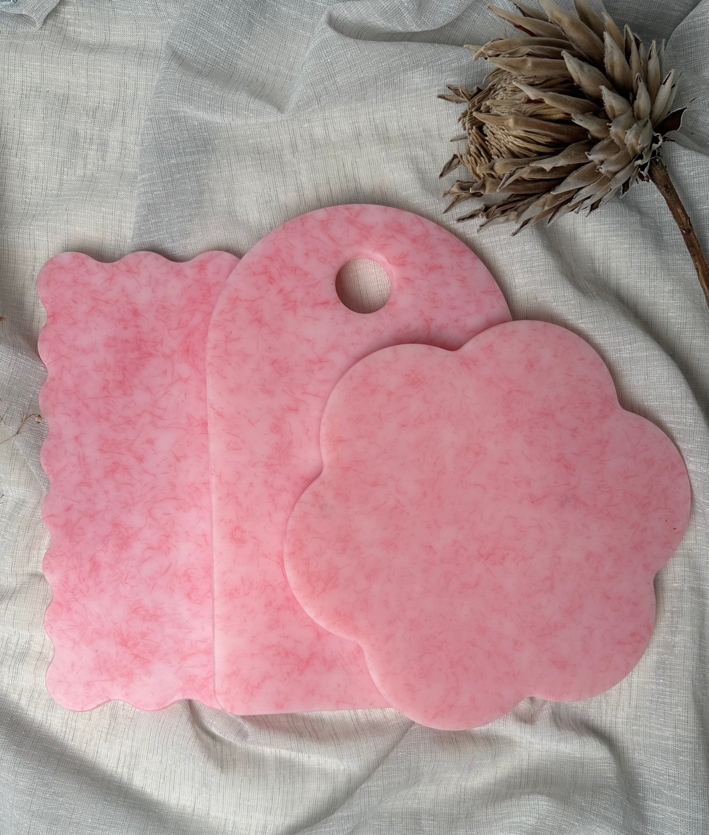 Pink Collection Bundle - 3 Beautiful Pink Chopping Boards